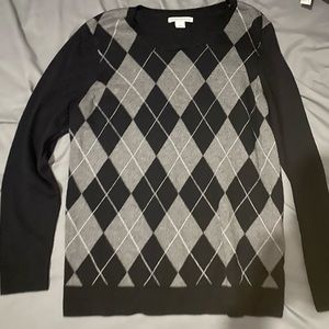 argyle sweater